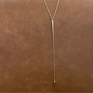 Kendra Scott “Vivian” Lariart gold necklace